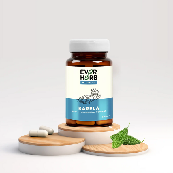 Everherb (By Pharmeasy) Karela - Blood Sugar Control - Lowers Bad Cholestrol
