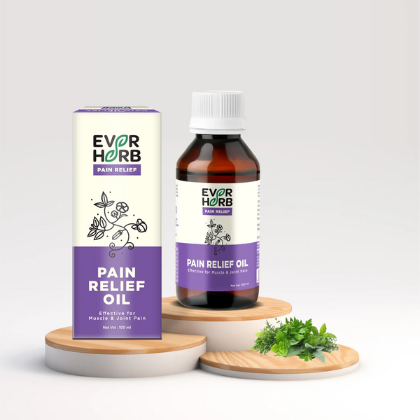 Everherb (By Pharmeasy) Pain Relief Oil - Blend Of 8 Powerful Herbal Ingredients